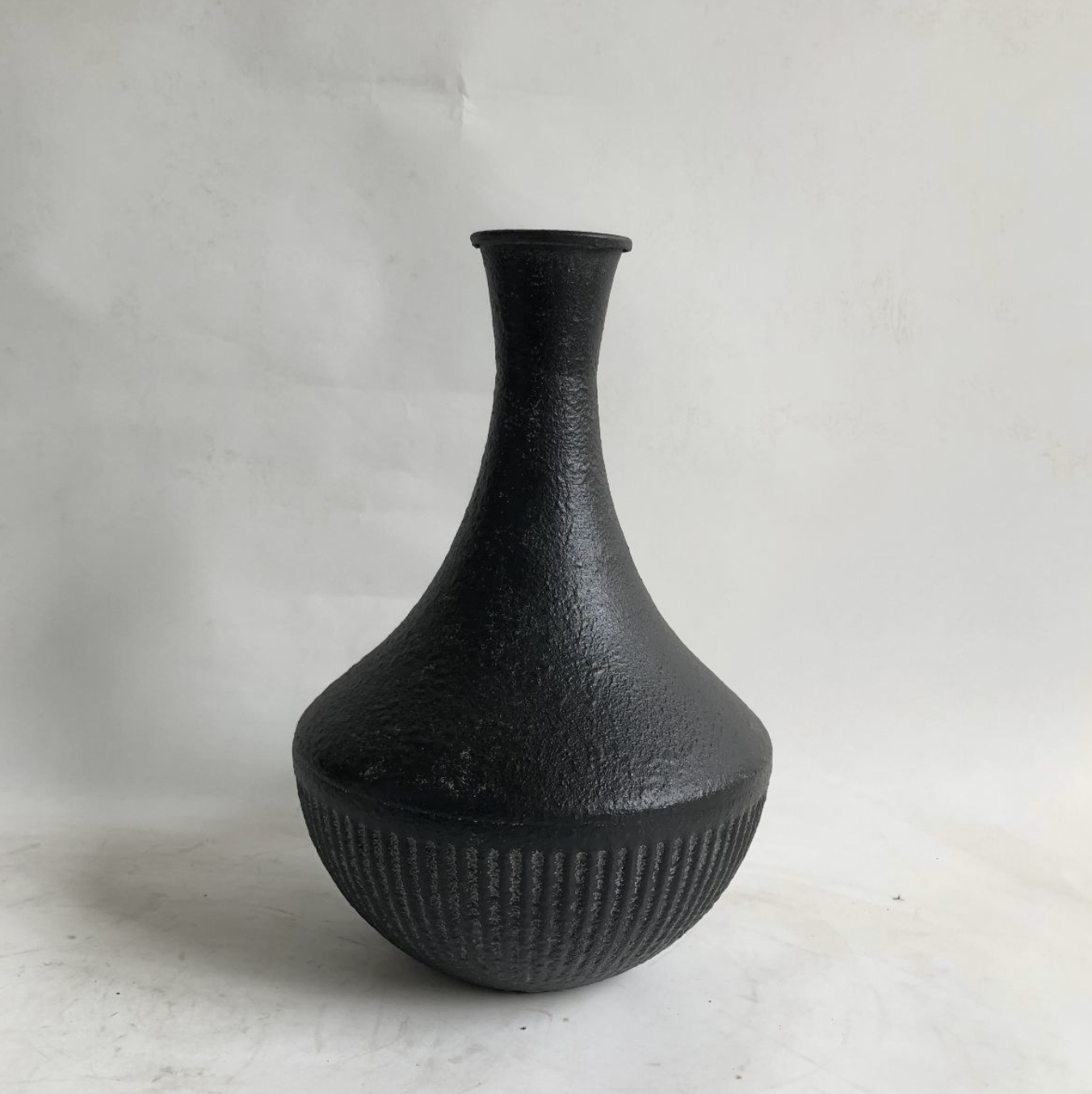 Rustic Wabi-Sabi Metal Vase – Raw, Artistic & Timeless Home Décor